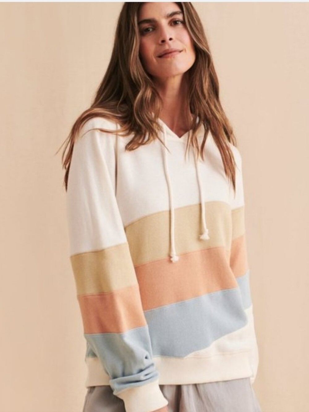 Faherty Radiant Hoodie In Sunrise Glow Size XL - Picture 3 of 14